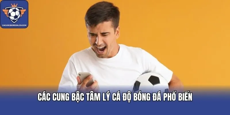Các cung bậc tâm lý cá độ bóng đá phổ biến
