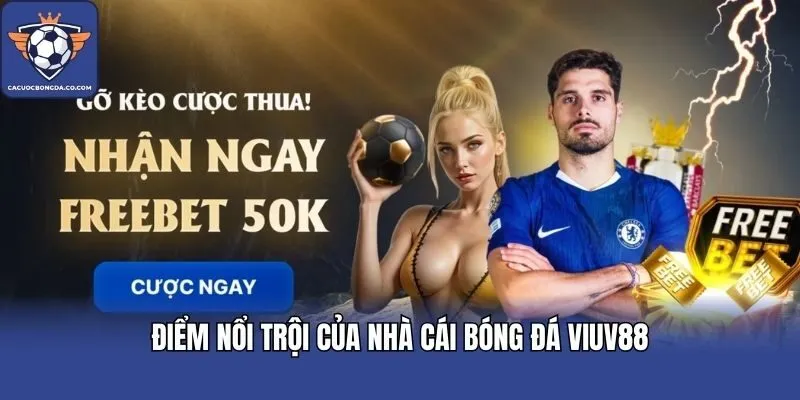 Điểm nổi trội của nhà cái bóng đá VIUV88