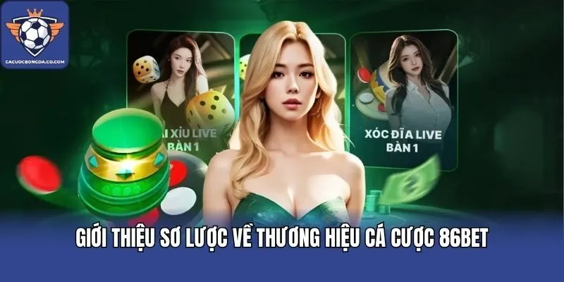 Giới thiệu sơ lược về thương hiệu cá cược 86BET
