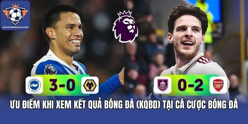 Ưu điểm khi xem kết quả bóng đá (Kqbd) tại Cá cược bóng đá